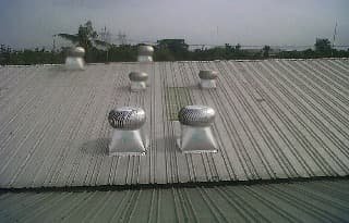 Pemasangan Turboair Turbine Ventilator proyek 74